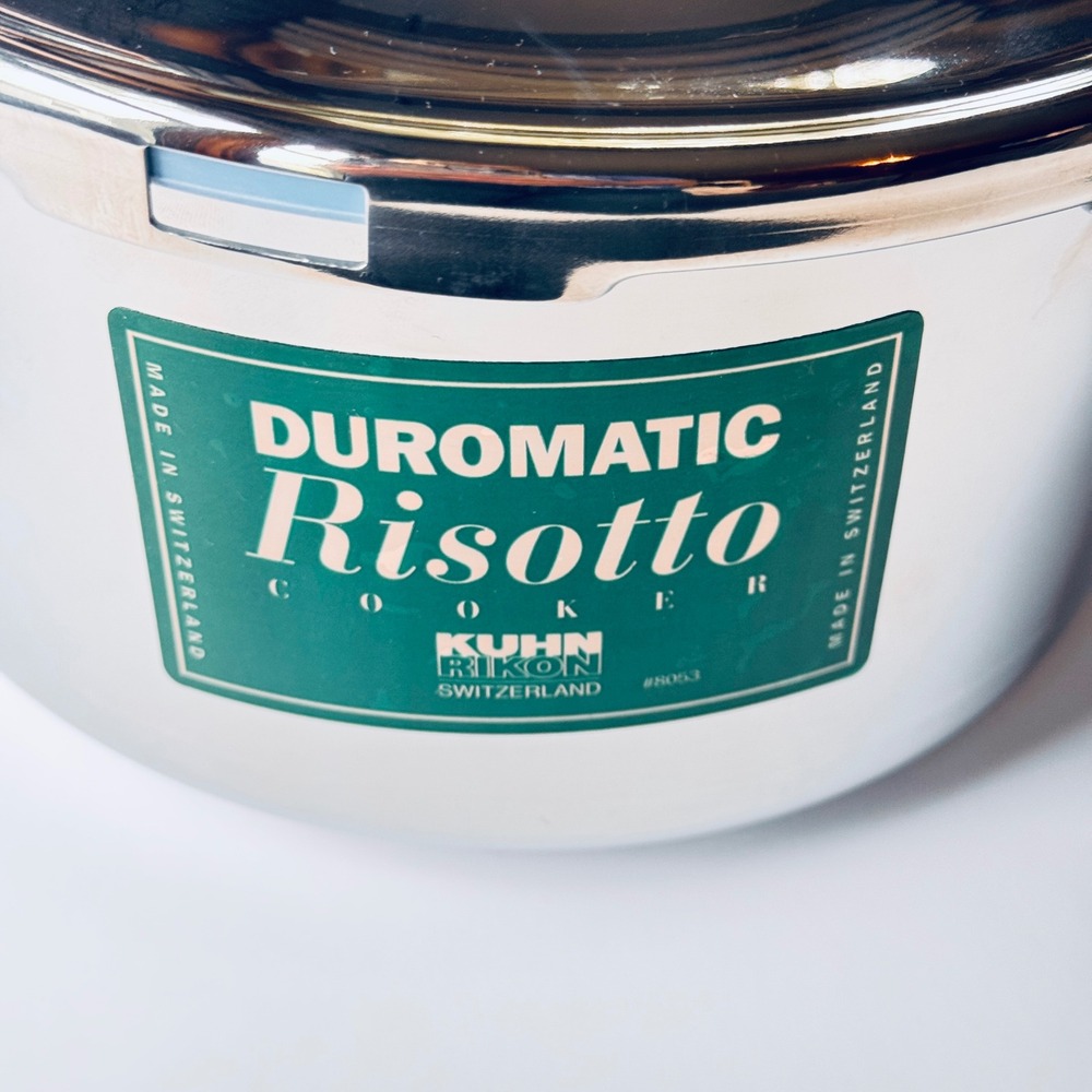 Kuhn Rikon Duromatic Risotto Cooker Swiss Stainless Steel Pressure Cooker NIB - Picture 3 of 16